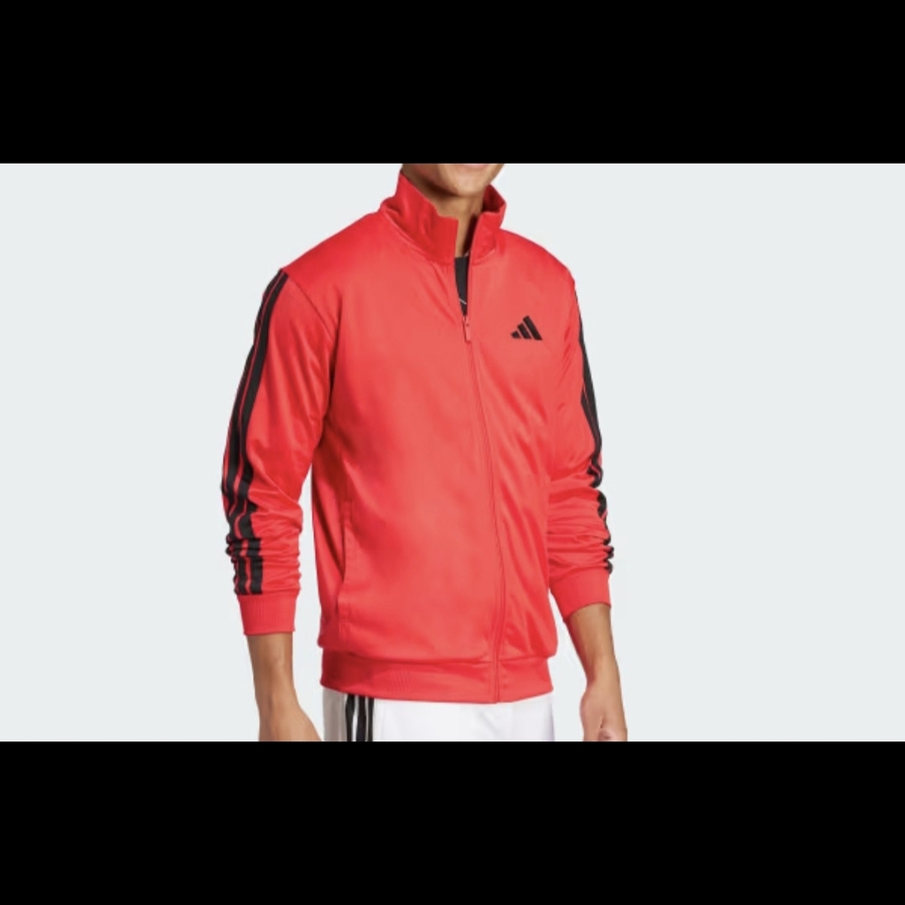 Adidas Young Red and Black Lightweight Jacket